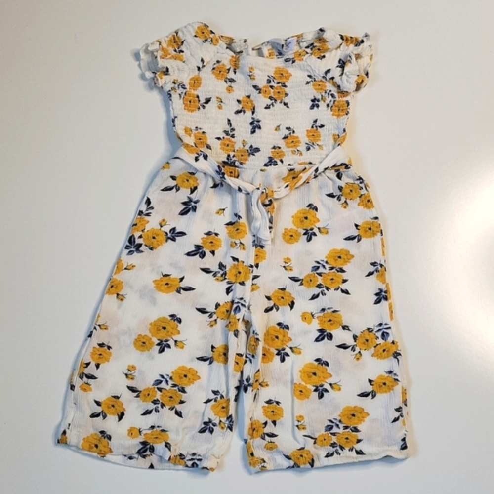 Girls floral one piece suit size 3
